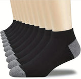 Men's Bamboo Fiber Socks Breathable Crew Sports Socks, photo 38