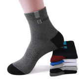 Men's Bamboo Fiber Socks Breathable Crew Sports Socks, photo 9