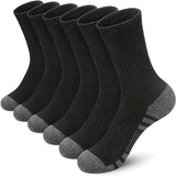Men's Bamboo Fiber Socks Breathable Crew Sports Socks, photo 25