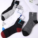 Men's Bamboo Fiber Socks Breathable Crew Sports Socks, photo 3
