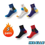 Men's Bamboo Fiber Socks Breathable Crew Sports Socks, photo 20