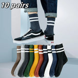 Men's Bamboo Fiber Socks Breathable Crew Sports Socks, photo 29