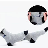 Men's Bamboo Fiber Socks Breathable Crew Sports Socks, photo 14
