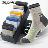 Men's Bamboo Fiber Socks Breathable Crew Sports Socks, photo 45