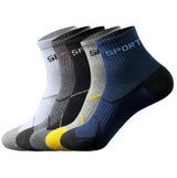 Men's Bamboo Fiber Socks Breathable Crew Sports Socks, photo 22