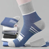 Men's Bamboo Fiber Socks Breathable Crew Sports Socks, photo 36