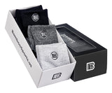 Premium Bamboo Rayon Quarter High Crew Socks - 3 Pair and 6 Pair Packs Available, photo 20