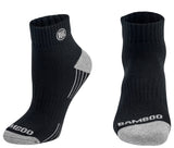 Premium Bamboo Rayon Quarter High Crew Socks - 3 Pair and 6 Pair Packs Available, photo 11