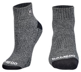 Premium Bamboo Rayon Quarter High Crew Socks - 3 Pair and 6 Pair Packs Available, photo 19