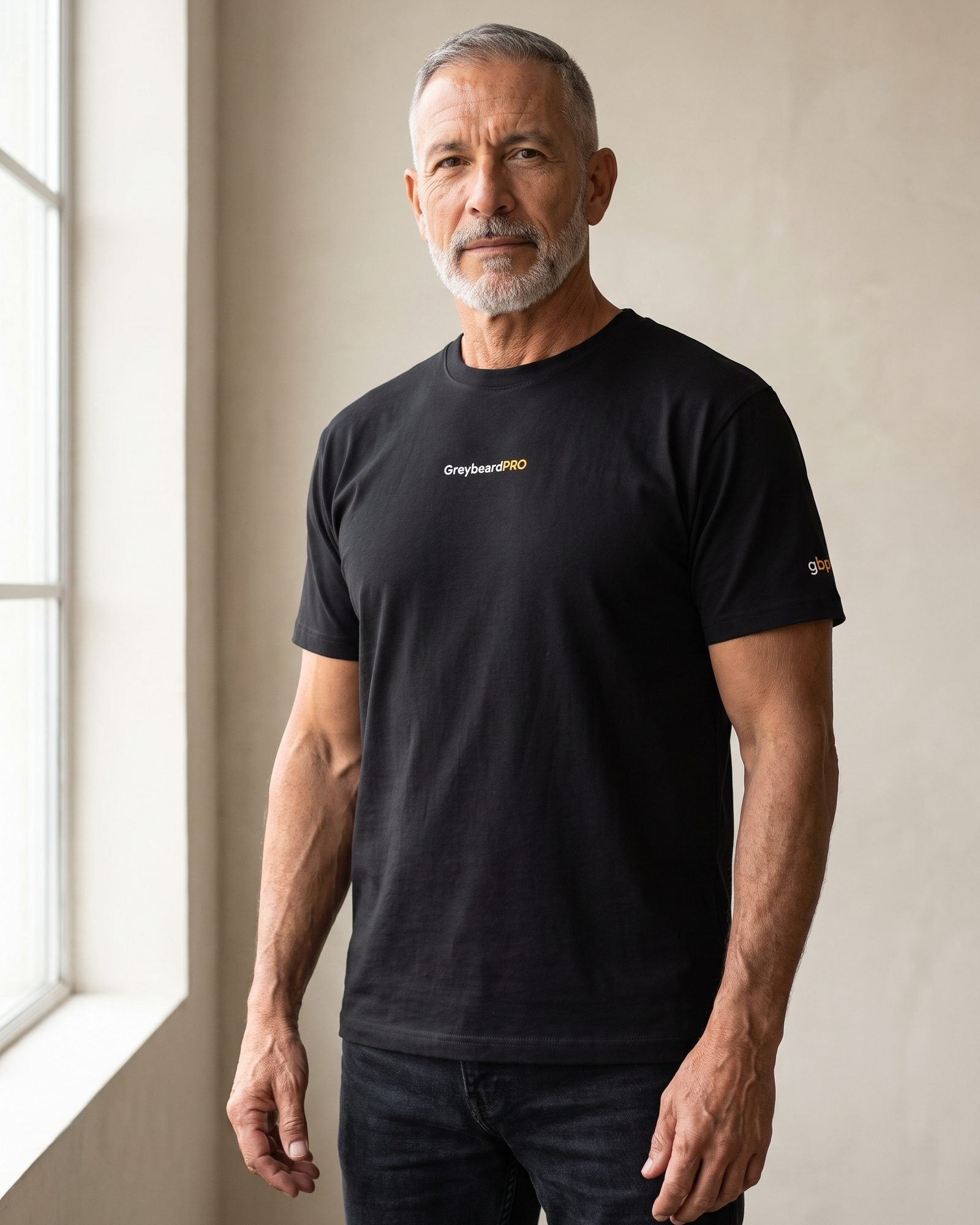 GreybeardPRO Premium Tee — Black, Navy, Coal